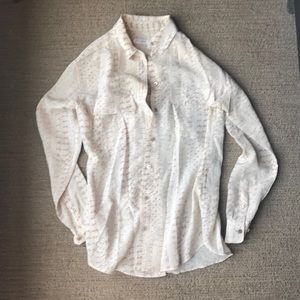 Equipment Silk Blouse Size XS